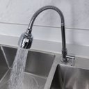 Ver imagem 3 de Torneira Cozinha Gourmet Bancada/mesa Cromada Flexível 1/4