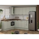 Ver imagem 1 de Armário de Cozinha Modulada Completa em L 10 Peças 3,52m 02 Iluminata Genialflex