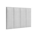 Ver imagem 2 de Cabeceira Painel Cama Box Solteiro Madri 0,90 Branco
