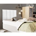 Ver imagem 1 de Cabeceira Painel Cama Box Solteiro Madri 0,90 Branco