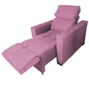 Ver imagem 1 de Poltrona do Papai Retrátil e Reclinável Madri Rosa