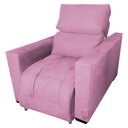 Ver imagem 2 de Poltrona do Papai Retrátil e Reclinável Madri Rosa