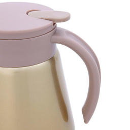 Garrafa Térmica de Café Daily em Inox Parede Dupla Botão para Servir Café Chá Água Quente 600ml - do - 6