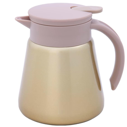 Garrafa Térmica de Café Daily em Inox Parede Dupla Botão para Servir Café Chá Água Quente 600ml - do - 1