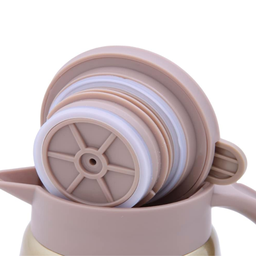 Garrafa Térmica de Café Daily em Inox Parede Dupla Botão para Servir Café Chá Água Quente 600ml - do - 7