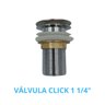Válvula Click 1 1/4 Inox Tampa Grande Pia Banheiro Lavatório - 4