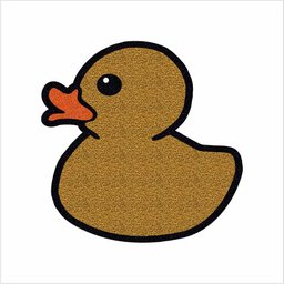 Tapete Patinho Feio, Formato Muito Divertido. - 2