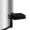 Lixeira Loop Aço Inox Polido Balde Interno e Pedal 20 Litros - Tramontina 94547/020 - 4