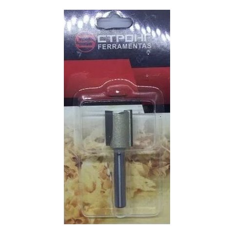 Fresa para Dobradiças e Rebaixos 6mm X 3/4 ( 19mm)