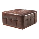 Ver imagem 1 de Puff San Paollo Chesterfield Courano Marrom Pinhão