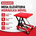 Ver imagem 2 de Mesa Pantográfica 500 Kg Elevatória Hidráulica Móvel