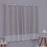 Enxoval de Bebe Kit de Berço Americano Cortina Algodão Menino Menina 9 Peças:chevron Cinza - 6