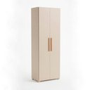 Ver imagem 4 de Armário Multiuso Bell 2 Portas 4 Prateleiras BP 63cm Bege