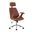 Ver imagem 2 de Cadeira Escritório Presidente Giratória Corino Kopenhagen
