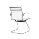 Ver imagem 3 de Cadeira Escritório Interlocutor Fixa Esteirinha Corino Manhattan