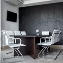 Ver mais imagens de Cadeira Escritório Interlocutor Fixa Esteirinha Corino Manhattan