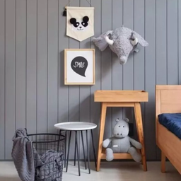 Kit 6 Painel Ripas Shiplap Mdf 3mm Decoração Parede 3d - 8
