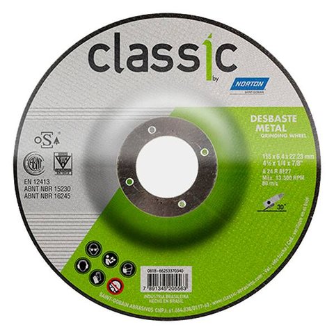 Disco Desbaste 4.5 Norton-1217600412