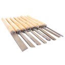 Ver imagem 2 de Jogo Formao Goiva para Trabalhos Torno Madeira 8 Pecas Gamma