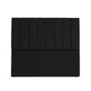 Ver imagem 1 de Cabeceira Estofada Carla 140 Suede Preto