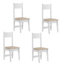 Ver imagem 7 de Sala de Jantar Mesa com 4 Cadeiras Assento Delta Branco/Savana