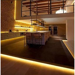 Perfil Alumínio Slim 25mm Branco para Fita Led Embutir 2m - 10