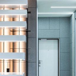 Perfil Alumínio Slim 25mm Branco para Fita Led Embutir 2m - 12
