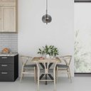 Ver imagem 3 de Pendente Tres Preto e Fume 30cm P/ 1x E27 Bella Hc016 St2414