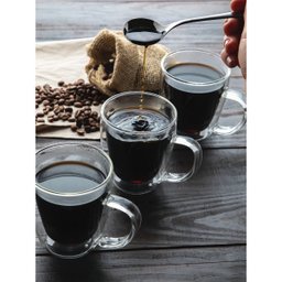 Kit 4 Colheres para prova de Café Tramontina Zurique em Aço Inox Cor:Prateada - 3