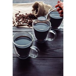 Kit 4 Colheres para prova de Café Tramontina Zurique em Aço Inox Cor:Prateada - 4