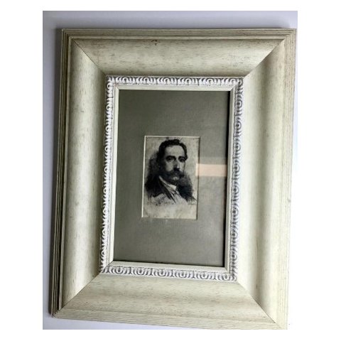 Quadro Decorativo Leopoldo Miguez de Henrique Bernardelli