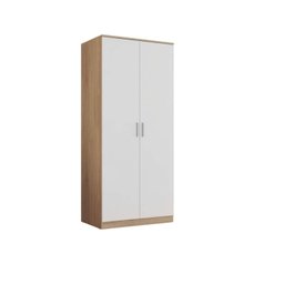 Guarda Roupa Solteiro 2 Portas 1 Cabideiro 1 Prateleira Brixton Caemmun - 6