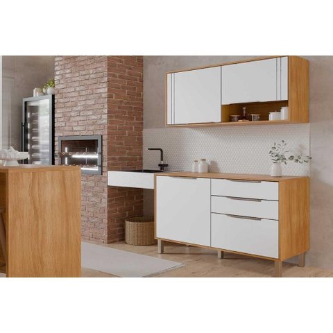 Kit Cozinha Mgm 2 Peças Áurea C2p65 Cinamomo/off