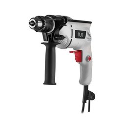 Furadeira Elétrica de Impacto 127v - 600w - Mandril 3/8 - 2 Velocidades - Cinza - Multilaser Fe033 - 1