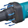 Retificadeira 6mm 1/4'' 400w 25000 Rpm Pinça 6mm Industrial Metal com Chaves Gd0600 220v Makita - 5