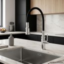 Ver imagem 2 de Torneira Monocomando Cozinha Bancada Minimal 26779 Meber - Cromado
