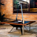 Ver imagem 3 de Churrasqueira Fogo de Chão para Costelão Móvel 3 Estacas Aço