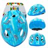 Capacete ciclismo infantil Absolute Kids Shake - P - Azul Tubarão - 1