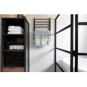 Ver imagem 4 de Toalheiro Térmico Grande Preto 220v Fio Oculto Esquerdo