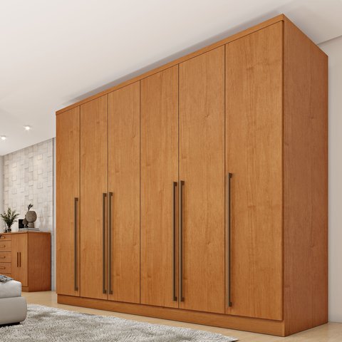 Guarda Roupa Casal 6 Portas 8 Gavetas 270cm Portugal Yescasa