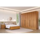 Ver imagem 6 de Guarda Roupa Casal 6 Portas 8 Gavetas 270cm Portugal Espresso Móveis