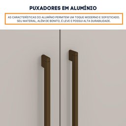 Guarda Roupa Casal 6 Portas 8 Gavetas Portugal 270cm Espresso Móveis - 12