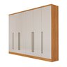 Guarda Roupa Casal 6 Portas 8 Gavetas 270cm Portugal Espresso Móveis   - 4
