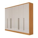 Ver imagem 4 de Guarda Roupa Casal 6 Portas 8 Gavetas 270cm Portugal Espresso Móveis  
