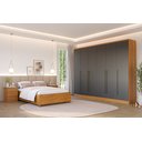 Ver imagem 2 de Guarda Roupa Casal 6 Portas 8 Gavetas Portugal Espresso Móveis