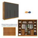 Ver imagem 6 de Guarda Roupa Casal 6 Portas 8 Gavetas Portugal Espresso Móveis