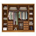 Ver imagem 3 de Guarda Roupa Casal 6 Portas 8 Gavetas Portugal Espresso Móveis