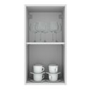 Ver imagem 7 de Armário Aéreo Madesa Agata 35 Cm 1 Porta - Branco Branco