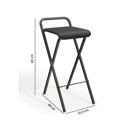 Kit Cozinha Industrial c/Mesa com Banco/Bancada e 4 Banquetas/2 Prateleiras - Freijó/Preto - 7 Kit Cozinha Industrial c/Mesa com Banco/Bancada e 4 Banquetas/2 Prateleiras - Freijó/Preto - 7