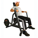 Ver imagem 4 de Supino Vertical Reto Máquina Articulada Chest Press Yangfit